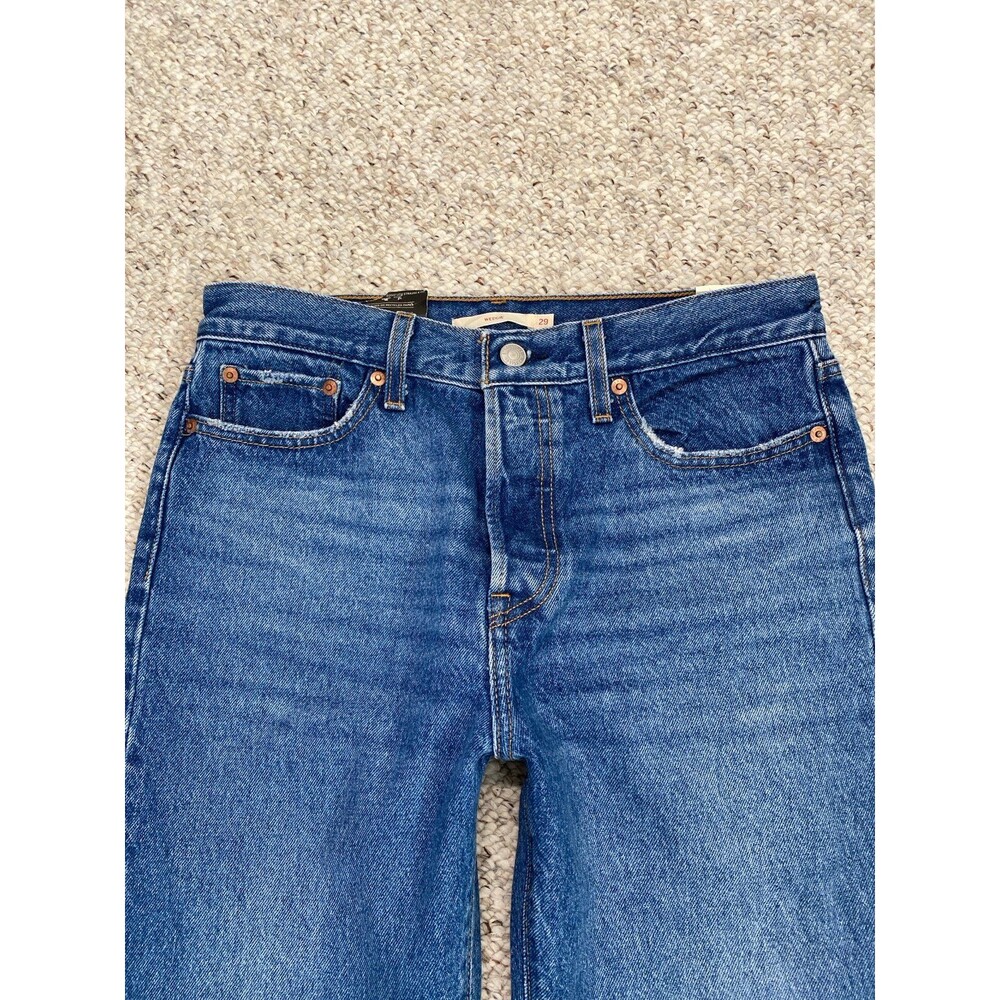 NWT Levi’s Wedgie Icon High Rise Ankle Jeans Tapered Leg Vintage Inspired 29 - Picture 5 of 12